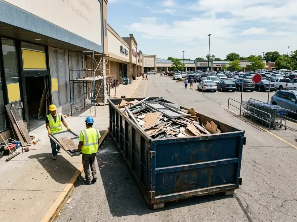 retail-store-renovation-debris-003 — frequently asked questions, Roll-off Dumpster Rentals in Nassau Bay, TX